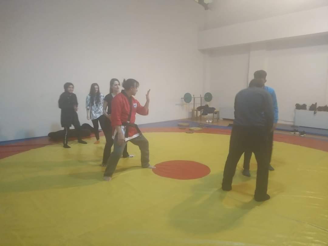 29.12.2022 tarihli Ağrı İbrahim Çeçen Üniversitesi Besyo Hapkido Antrenmanı. 